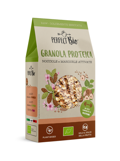 Granola Protéiné Noisettes et Amandes Activées