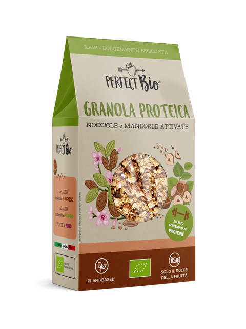 Granola Protéiné Noisettes et Amandes Activées