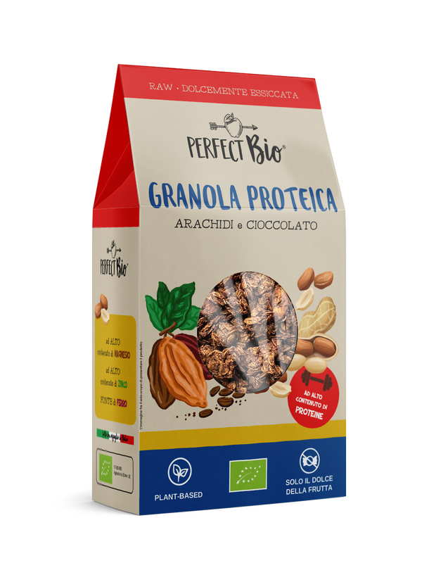 Granola Protéiné Cacahuètes Cacao