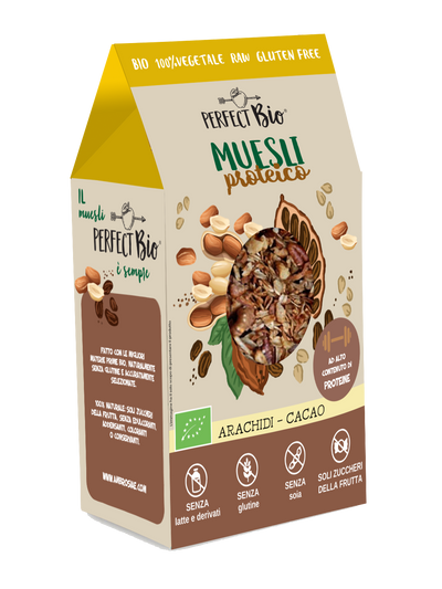 Muesli Protéiné Cacahuètes Cacao