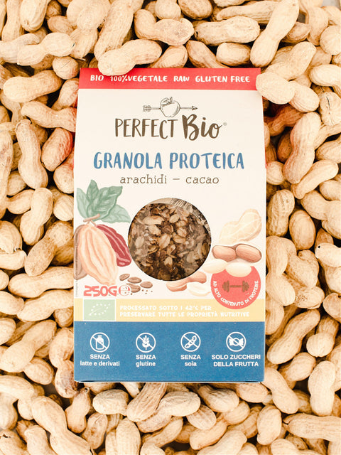 Granola Protéiné Cacahuètes Cacao