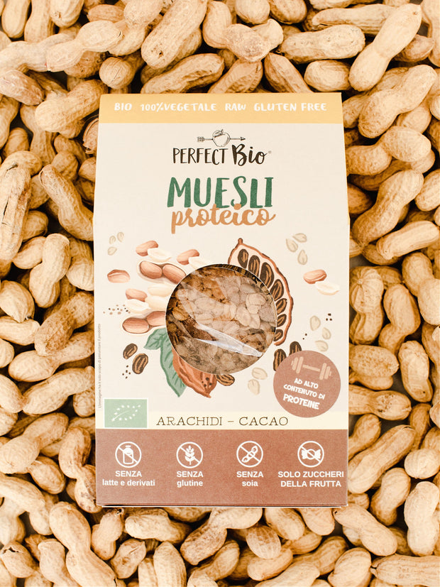 Muesli Protéiné Cacahuètes Cacao