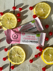 barretta limone e cranberry proteica 