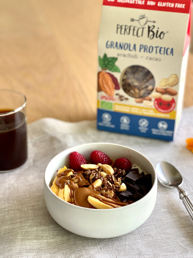 Granola Protéiné Cacahuètes Cacao