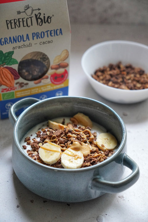 Granola Protéiné Cacahuètes Cacao